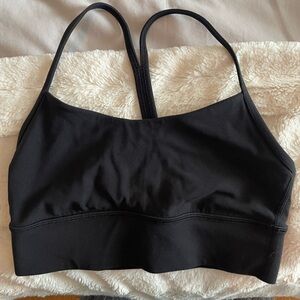 Lululemon “flow y” longline sports bra